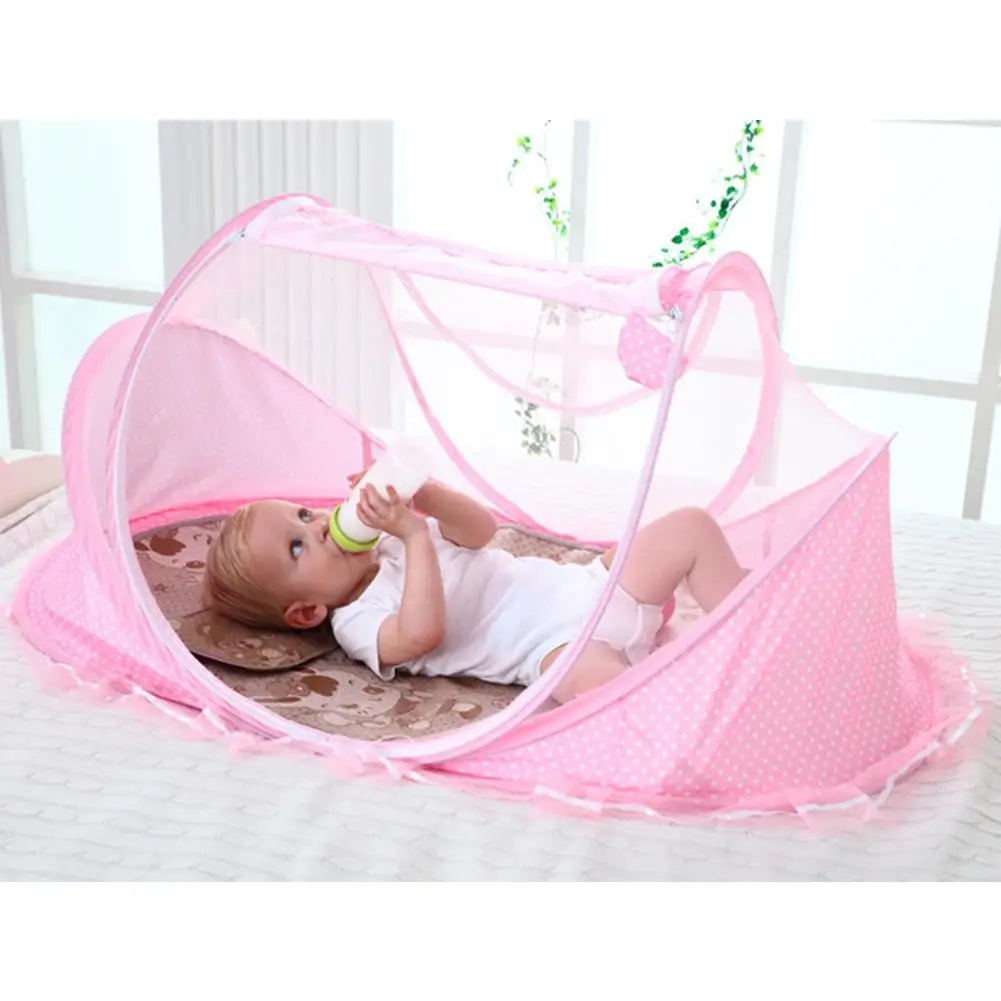 Детская кроватка Kidlove портативная складная детская кровать москитная сетка для