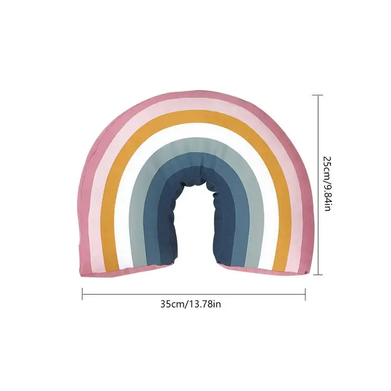 Радуга U sharp детская подушка декоративная подушка для шеи Подушка милые детские подушки игрушки для сна Мягкие плюшевые куклы подарок на день рождения
