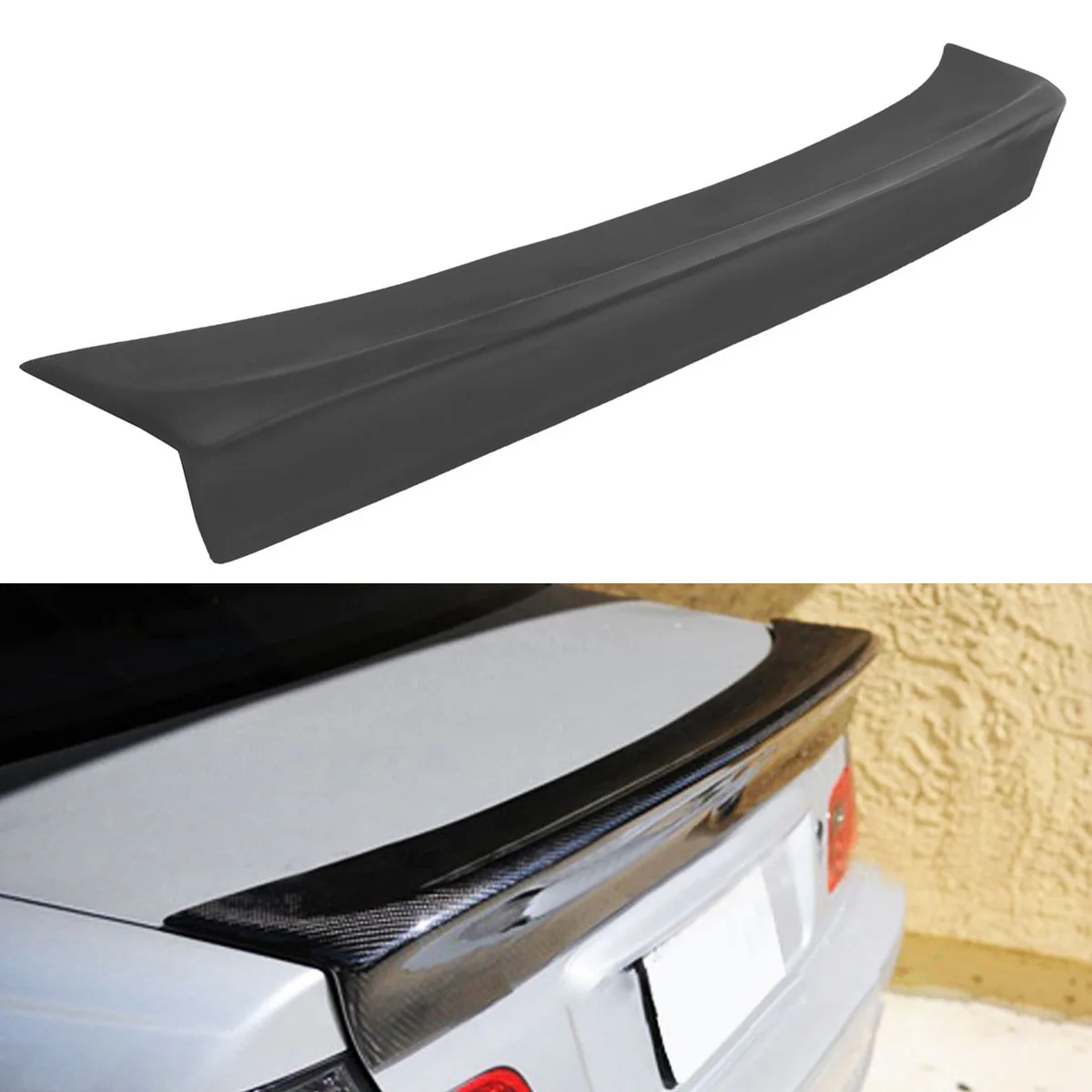 

CSL Style DuckBill HighKick Rear Polyurethane Trunk Spoiler Wing For BMW M3 Model 2001-2006 E46 325i 330i 328i 323 2DR Model