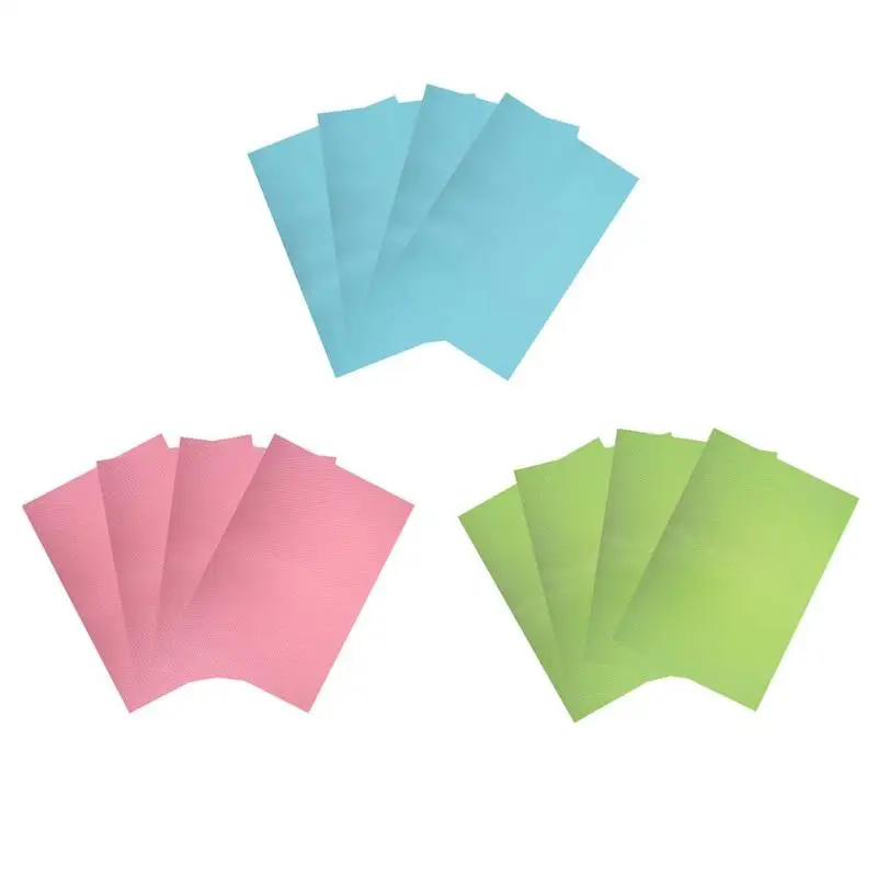 

4Pcs/lot Waterproof Refrigerator Pad Fridge Mat Anti-fouling Vegetable Fruit Pad Kitchen Table Mats 45cmx29cm