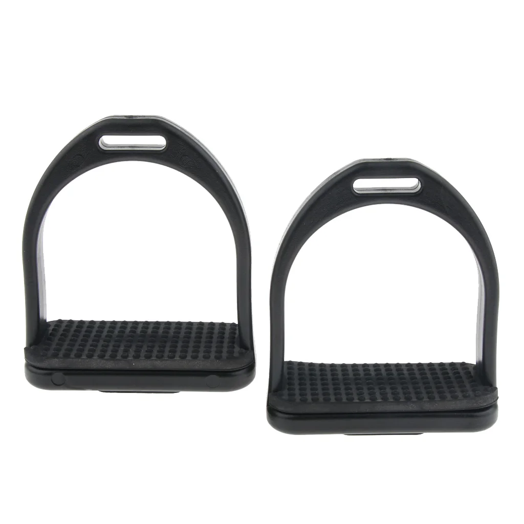 

SAFETY STIRRUPS HORSE RIDING BENDY WIDE TRACK STIRRUPS FOR CHILDREN KIDS
