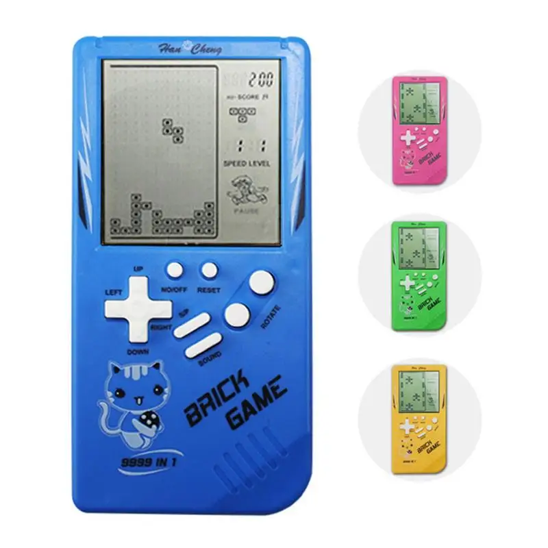 

Game Console Handheld Classic Nostalgic Educational Toys For Children Educational Toy Tetris Brick Game Machine Without Battery