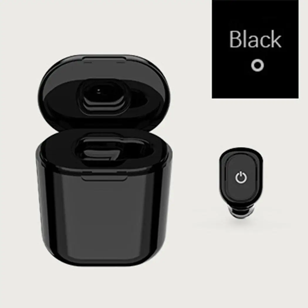 Стерео наушники вкладыши Bluetooth беспроводная гарнитура с зарядкой 8 10 часов 80 мАч