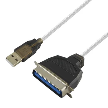 

USB Type A Male to Printer Port 36Pin Female Adapter Parallel Port Data Extension Power Cable 1.5M