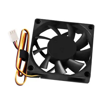 

Quiet Radiator 70x70x15mm 12V Computer PC CPU Silent 3000RPM Cooling Fan PC Case Cooler for MUTE Game