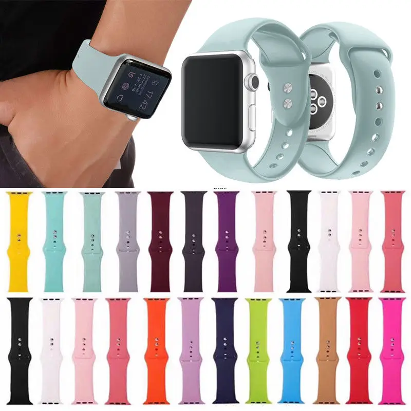 apple silicone watch bands 38mm