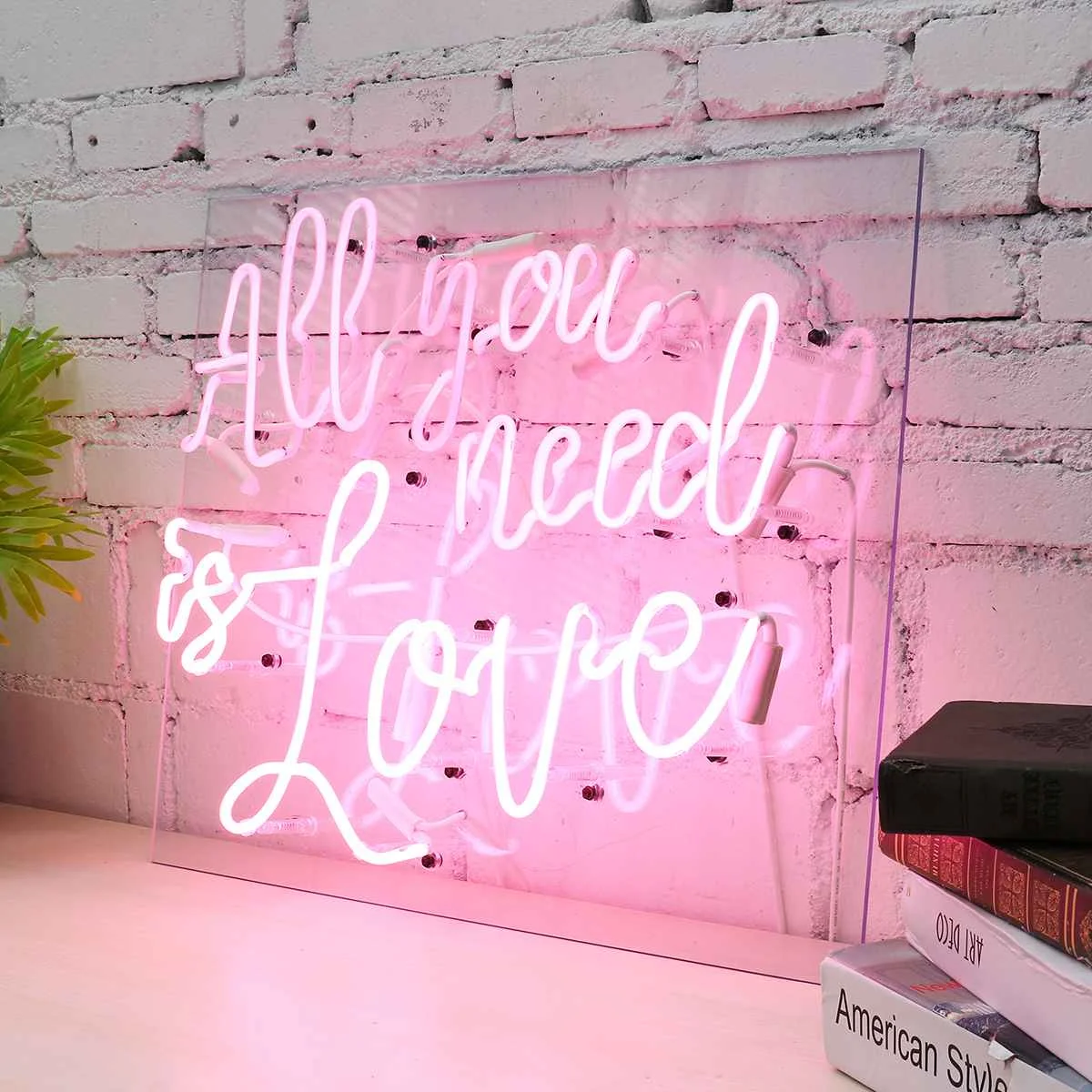 All You Need Is Love Neon Sign LED Visual Artwork Bar Club Wall Light Lamp Valentine's Party Wedding Decoration Holiday Lighting All You Need Is Love Neon Sign LED Visual Artwork Bar Club Wall Light Lamp Valentine's Party Wedding Decoration Holiday Lighting
