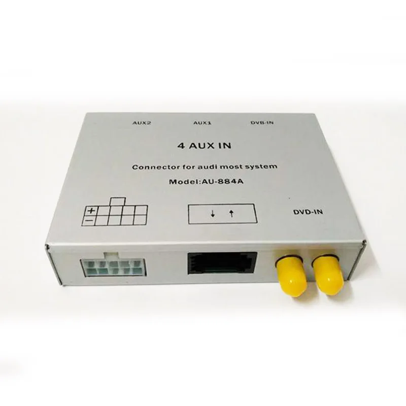 

Audio AUX Most interface comes with 4 AUX input for the audi 2G mmi A6 A8 Q7
