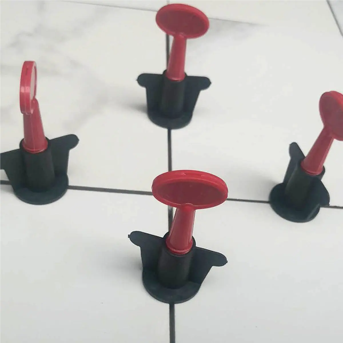 New 50pcs/set level wedges tile spacers for Flooring Wall Tile carrelage Leveling System Leveler Locator Spacers Plier