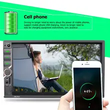 VODOOL 7 Pollici Touch Screen 2Din Car Stereo MP5 Multimedia Player Dual USB di TF AUX FM Radio Unità di Testa BT4.2 sistema di auto Intelligente