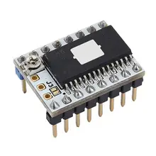 Драйвер шагового двигателя, 2.5A SD6128 V1.1 3d принтер Драйвер шагового двигателя плата модуля с теплоотводом