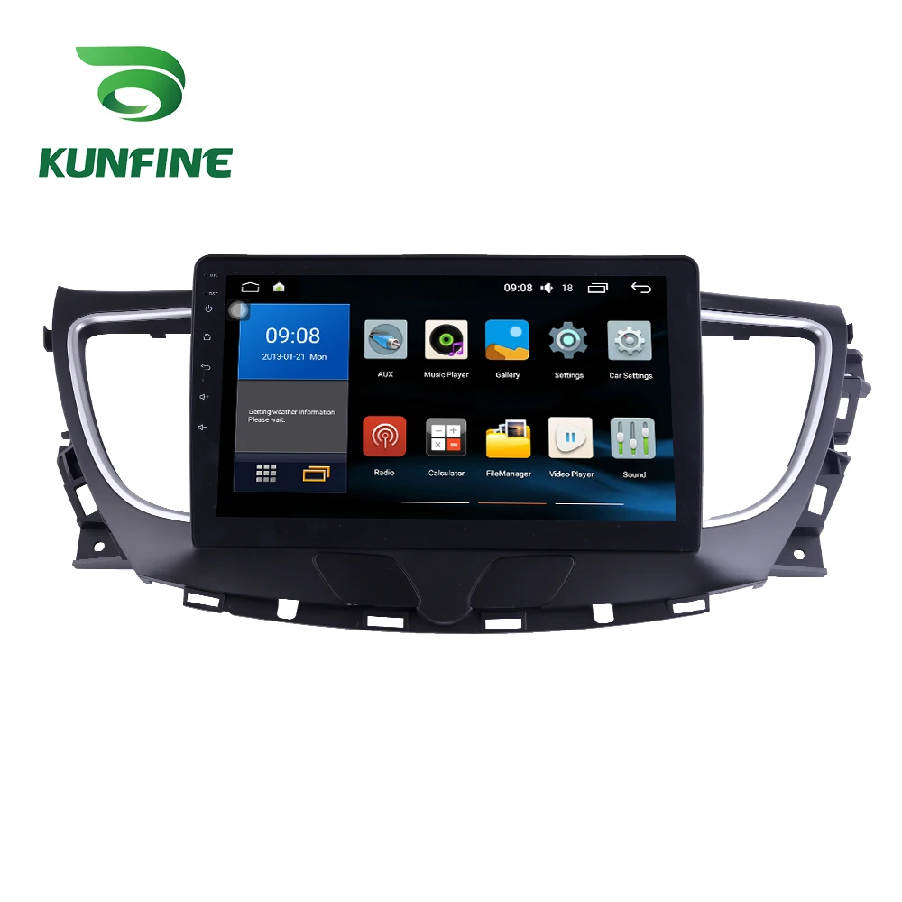 Восьмиядерный 1024*600 Android 8 1 автомобильный DVD gps-навигационный плеер Deckless стерео для