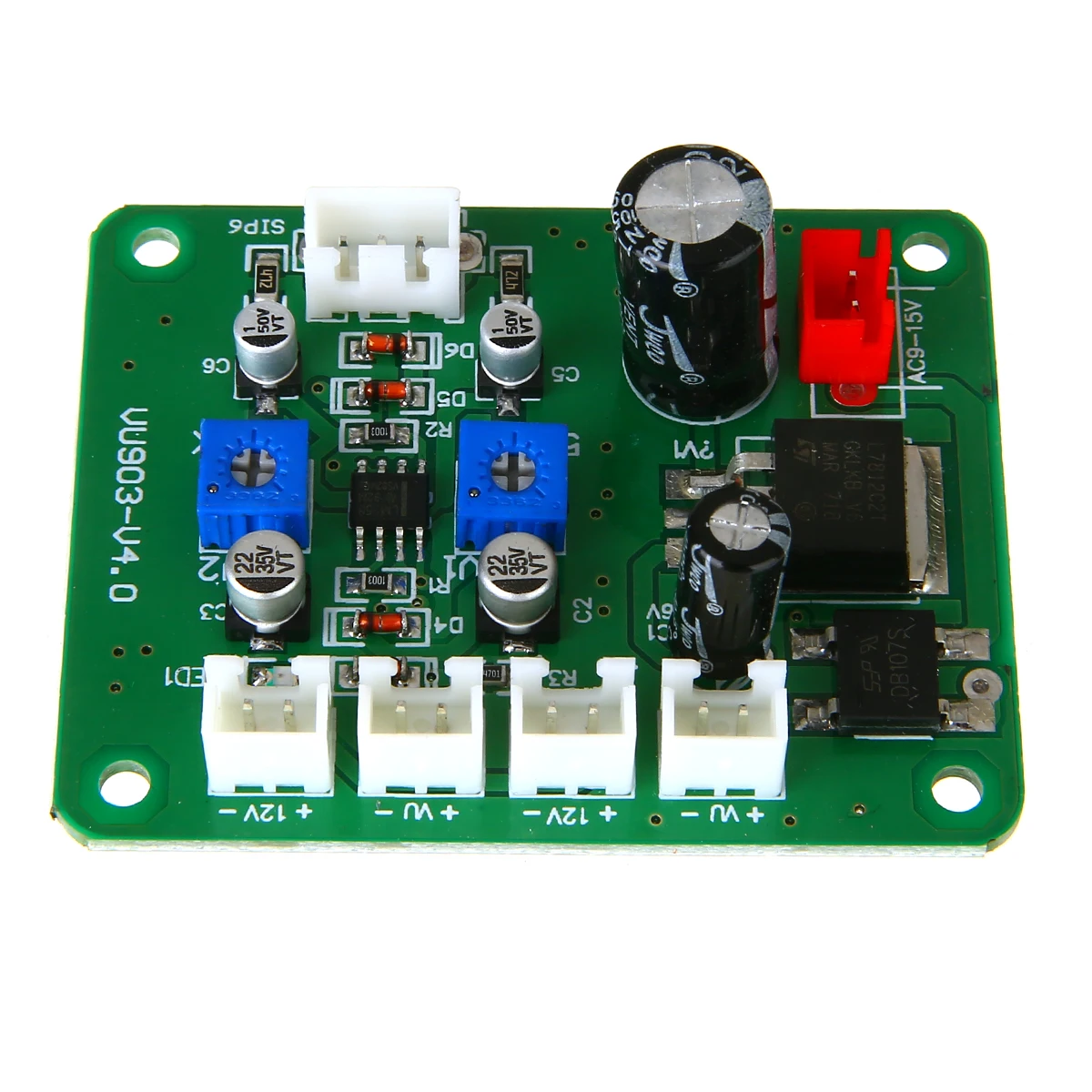 New 2pcs 10-12V VU Panel Meter 500UA Warm Back