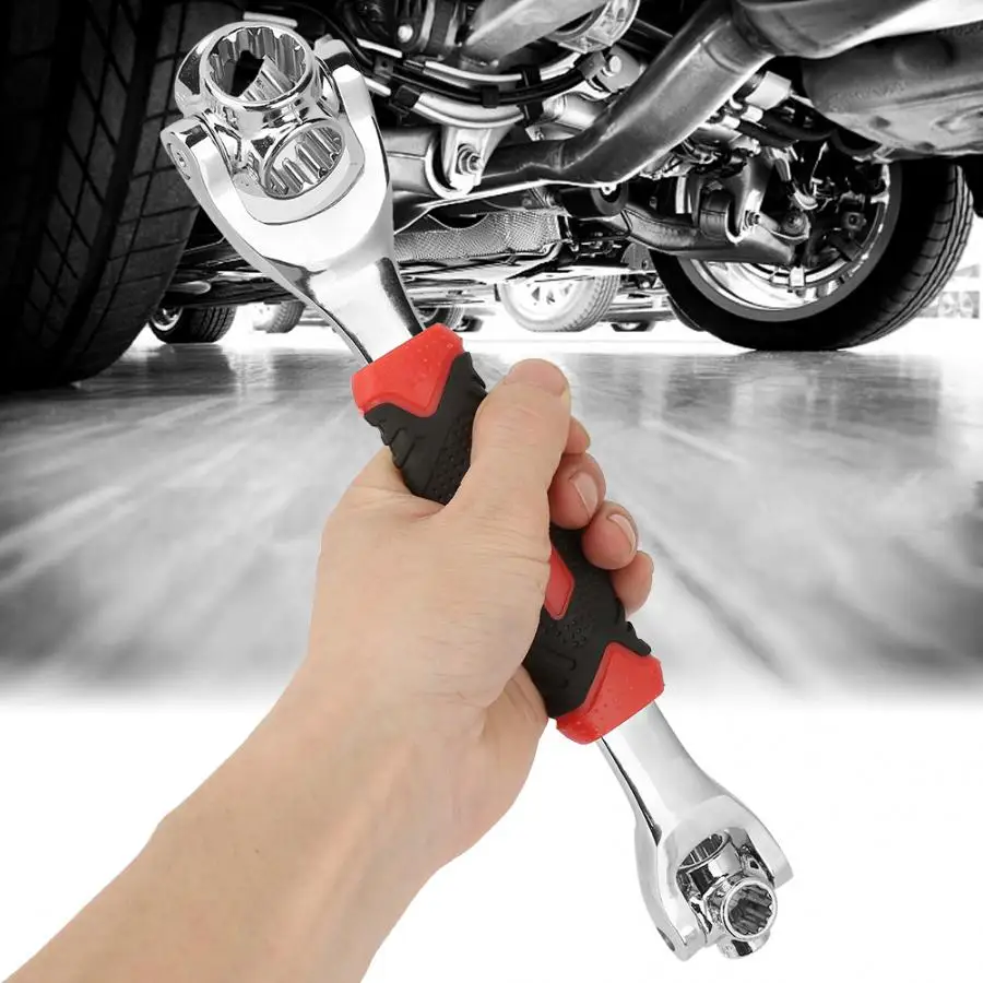 Outillage Garage 8 in 1 Multi-functional 360 Degree Casing Socket Ratchet Wrench Tool Set Repair Tools | Инструменты