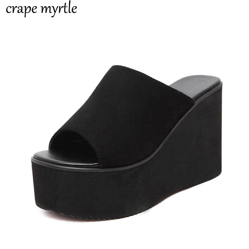 Summer Wedge Slippers Sandalias Flip Flop Plataforma Women Slipper Ladies Outside Shoes Wedge Slipper Flip Flop Sandals Yma794 Slippers Aliexpress
