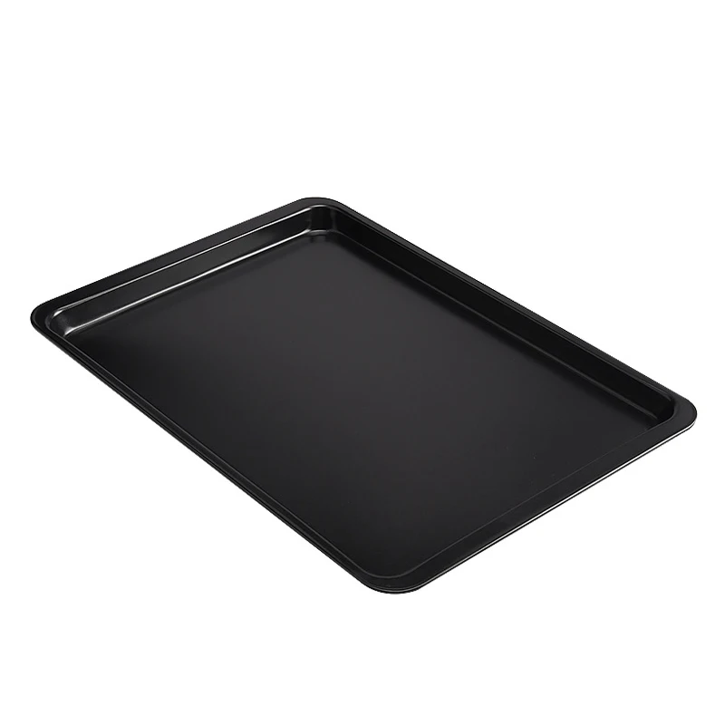 

Baking Tools Rectangular Non stick Shallow Baking Pan Non stick Cake Mold Biscuit Shallow Dish 37*26CM Wholesale