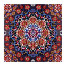 Фото на заказ! Алмаз особенной формы картина Мандала Алмазная вышивка распродажа алмазная живопись стразами Часть круглой дрели