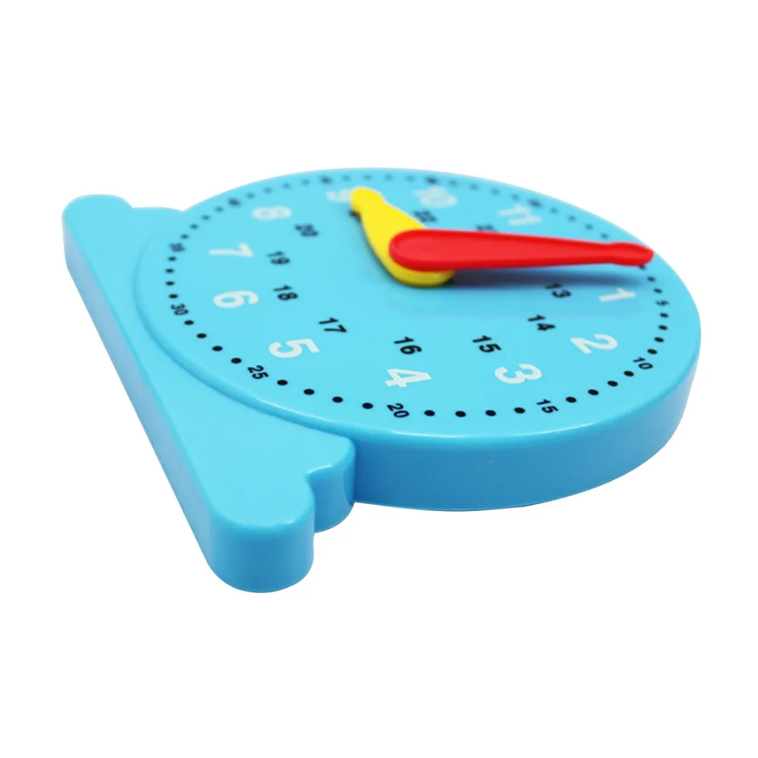 1 PC Adjustable Time Clock Children Learning Toy Teaching Number Kids Time Educational Toys Gift New 1 PC Adjustable Time Clock Children Learning Toy Teaching Number Kids Time Educational Toys Gift New