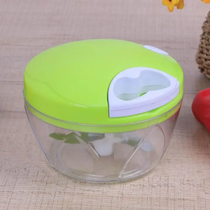 

1Pc Manual Food Chopper Grinder Mincer Food Processor Shredder for Meat Fruit Salsa Pepper Onion Nut Hand-Powered Chopper Tool