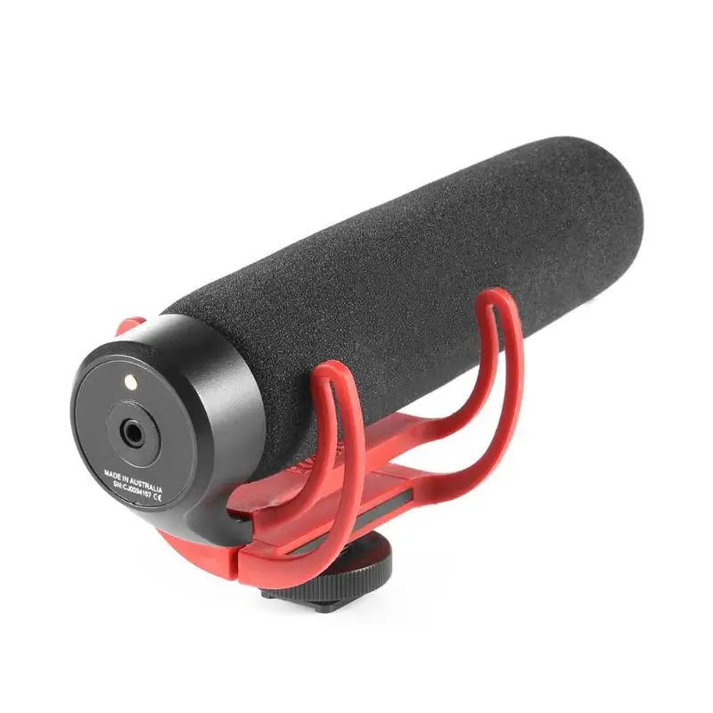 

3.5mm VideoMic Go Video On Camera Shoe Mounted Onboard Ultra-Cardioid Microphone Mic for DSLR DV Camcorder