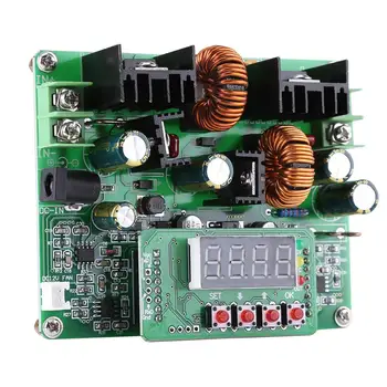 

DC-DC Boost Module Digital Voltage Step-up Buck Module Step-down Module Boost Buck Converter Board 38V 6A