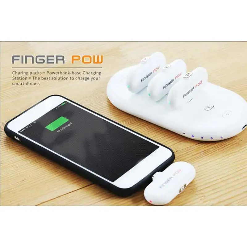

Station and Portable Charging Packs with Three Adapter and One Magnetic Charging Micro USB Type-C For iphone Adapter