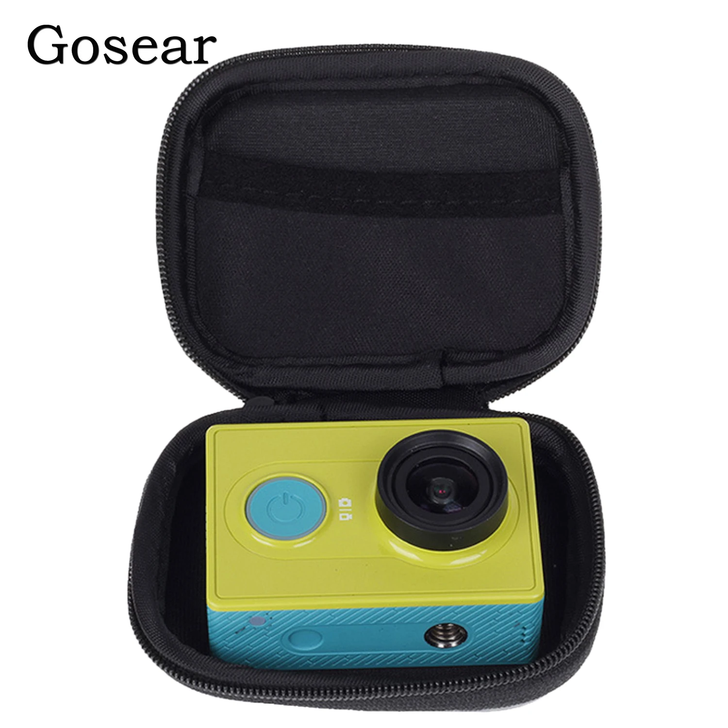 

Gosear Portable Mini Storage Sport Camera Protection Bag Travel Carrying Case Box for GoPro Hero XiaoYi Action Camera Accessory