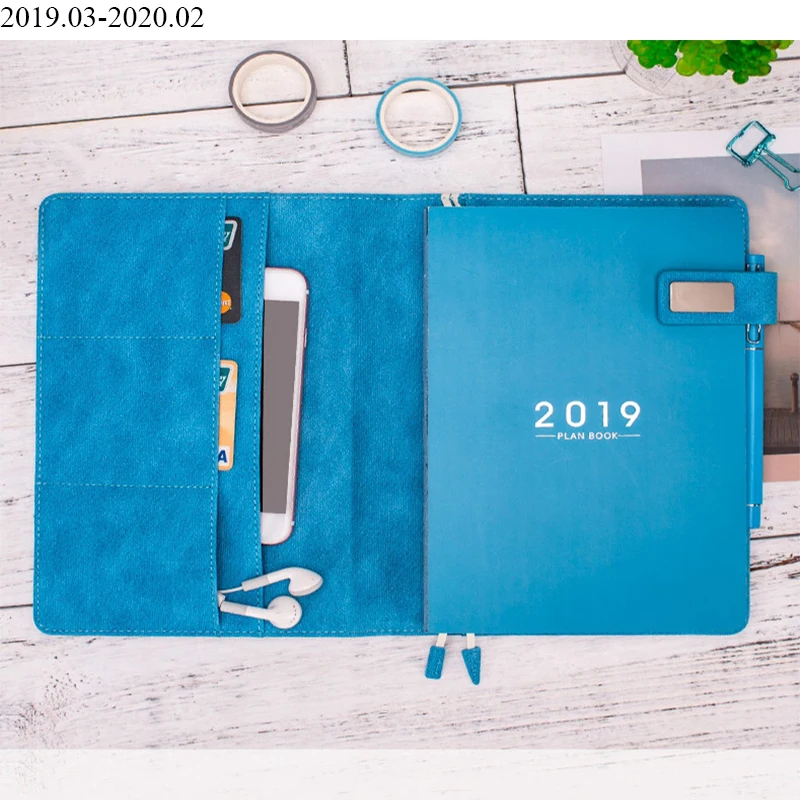 

A5 Soft School Planner Notebook Daily Weekly Yearly Planner Notebook Personal Journal Diary 2019 Planner Organizer Agenda 2019