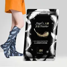 1 пара вулканической грязи удалить ОТШЕЛУШИВАЮЩИЙ ПИЛИНГ увлажняющий, отшелушивающий кожи маски для ног длинная крышка маски для ног