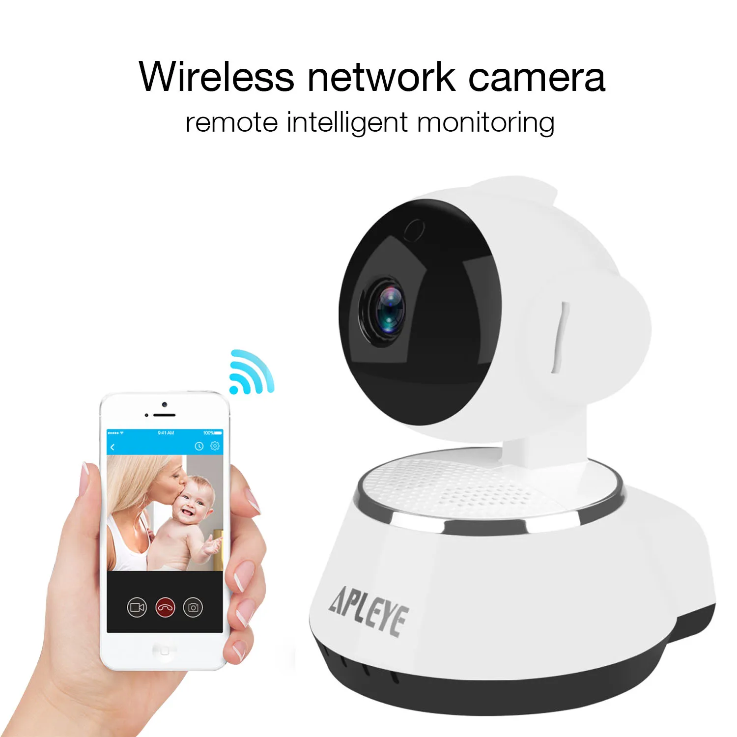 Беспроводная камера видеонаблюдения 2 МП Wi Fi 1080P IP 4G ИК подсветка ночное видение