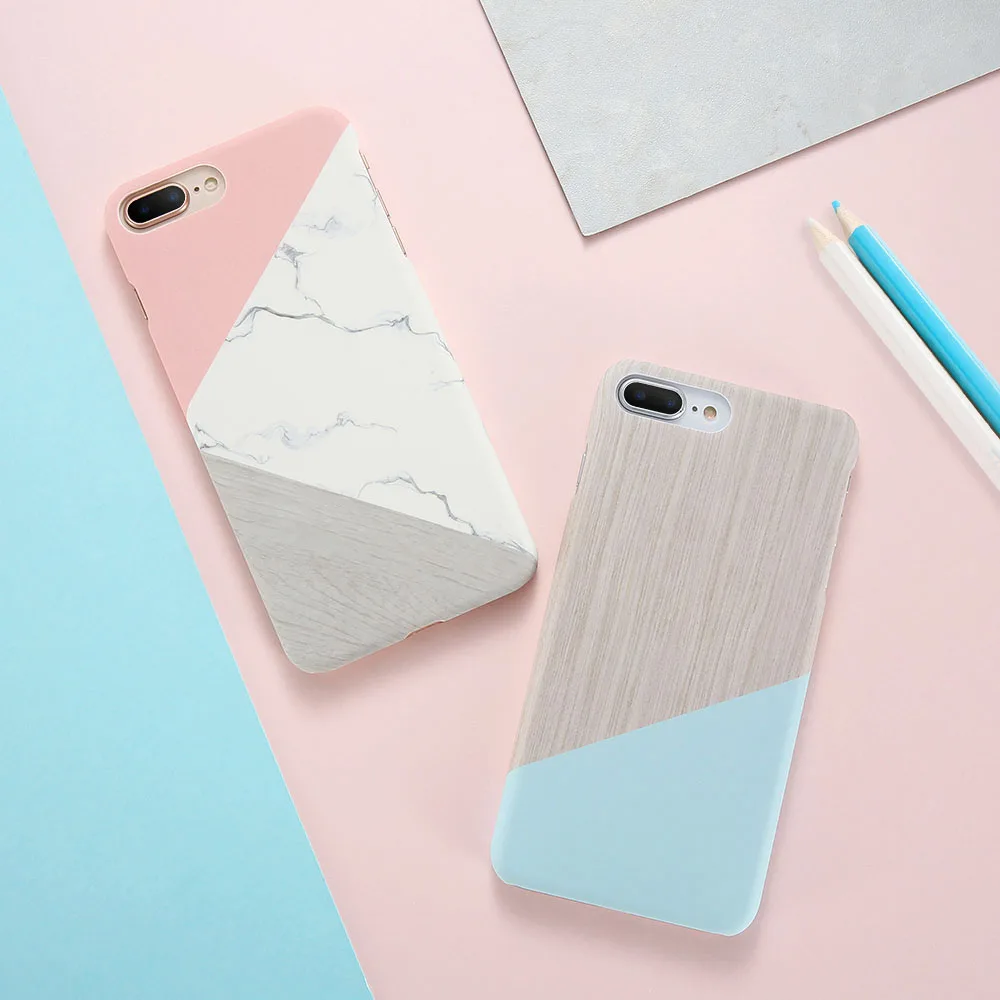 KISSCASE мраморные чехлы для телефонов iPhone 7 8 X XS Max XR Милые Ультра тонкие Чехлы 6 6S Plus 5