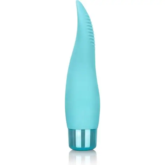 New  Eden Flicker Vibrator Silicone Turquoise Consolator Dildo Vibrator