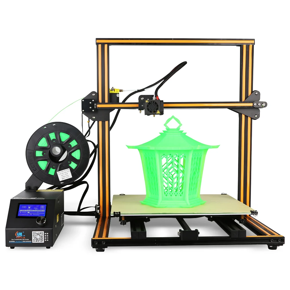 Creality 3D CR 10S4 увеличенный 400x400 x мм DIY настольный принтер комплект поддерживает sd
