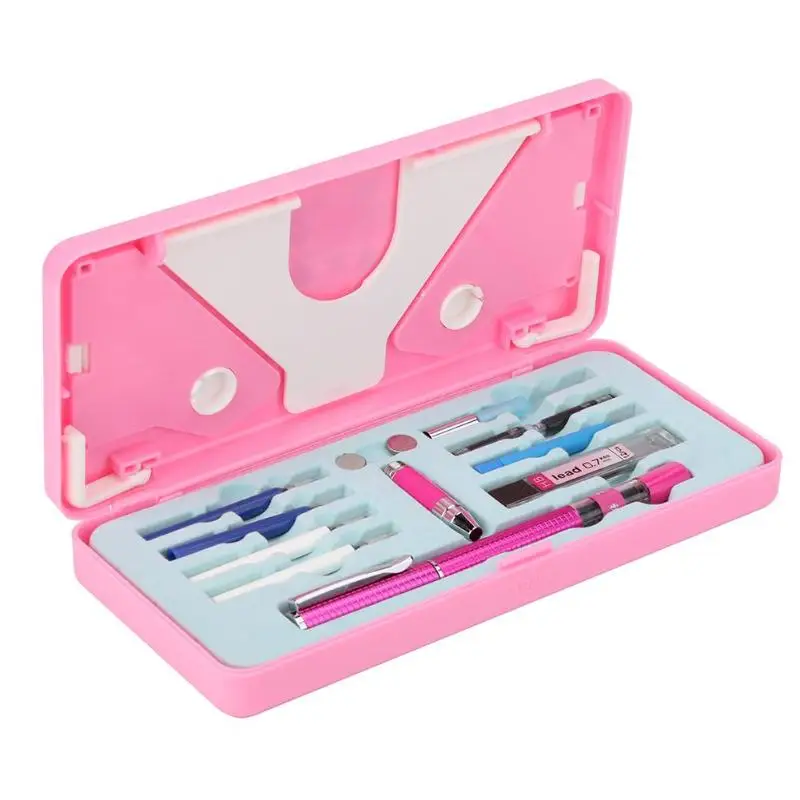 

3 in 1 Multi-function Intelligent Anti-myopia Pen Set Correct Posture Ballpoint Pen Smart 360 Degrees Induction Pencil Boy Girl