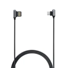 WOPOW Тип usb C 90 градусов кабель Usb type-C c функцией быстрой зарядки Тип кабеля для передачи данных Шнур Зарядное устройство разъемом спецификации Usb type-c для samsung S9 S8 Note 9 huawei Коврики 20 Pro