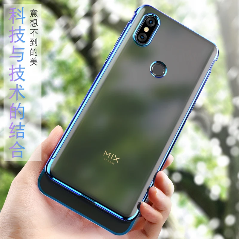 Прозрачный чехол GKK для Xiaomi Mi MIX 3 MIX3|Бамперы| |