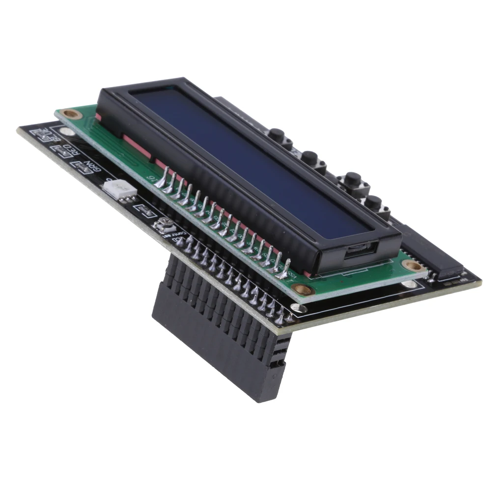 4 битная 16x2 1602 ЖК экран с клавиатурой щит RGB модуль расширения для Raspberry Pi|Запасные