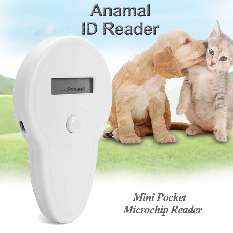 

ISO11785/84 FDX-B Pet RFID Chip Reader Portable Animal Microchip Scanner for Dog Cat Dog Chip Reader Cat Reader For Animals