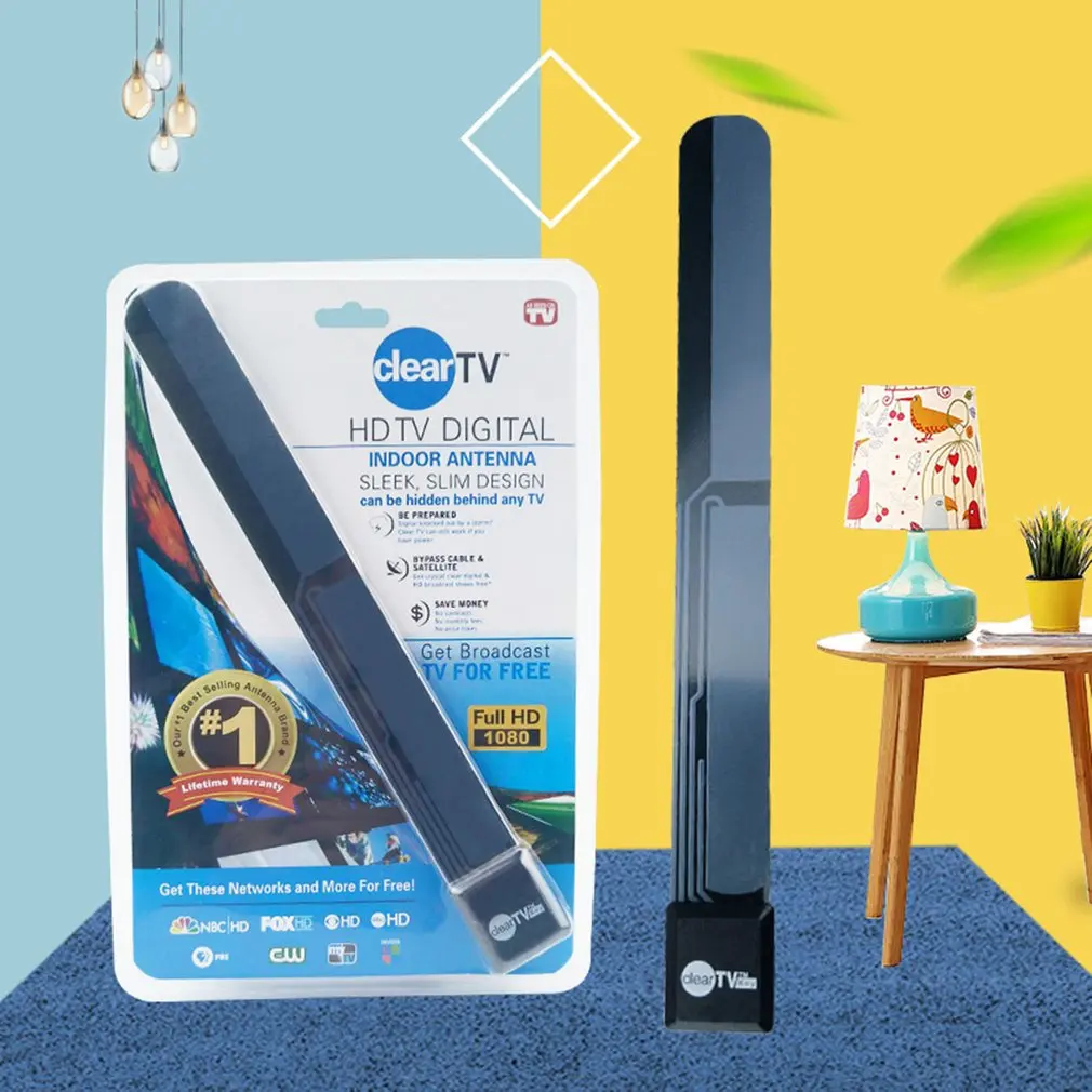 

High Definition Digital Aerial Clear TV Key Free TV Stick Cable Signal Enhancement For Home