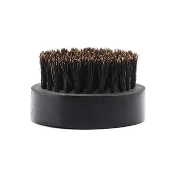 

Round Men's Mustache Beard Brush Barber Salon Hair Sweep Brush Shaving Facial Hair Brush Neck Face Duster Brush