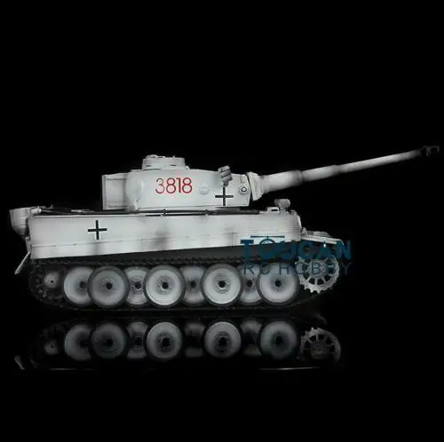 

Henglong 1/16 Snow 6.0 Upgraded Metal Tiger I RTR RC Tank 3818 W/ 360 Turret TH12475