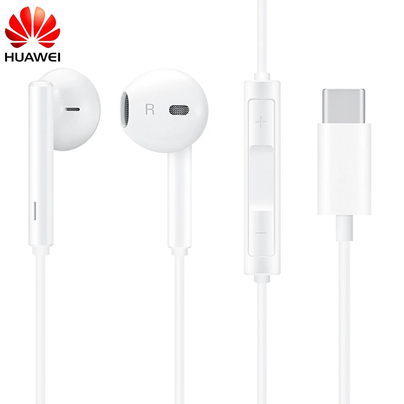 Оригинальные наушники huawei Cm33 Usb type-c, наушники с микрофоном для huawei mate 10 Pro mate 20 Pro P20 Pro Xiaomi 2s 6x Mi8 8se