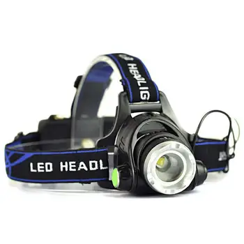 

2019 Rechargeable 1000Lm T6 LED 18650 Zoomable Headlamp Headlight Torch