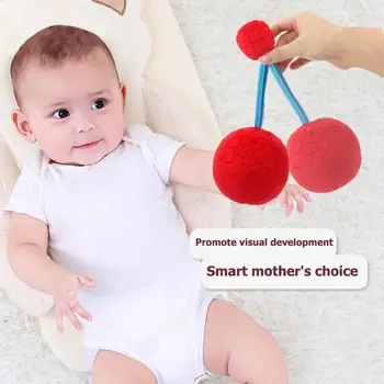 

Baby Educational Toy Hand Grasp Eyesight Training Ball Baby Hand Grasp Ball Early Educational Learning Kids Children Fun Toys
