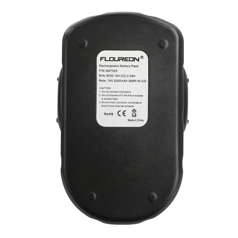 Floureon 18 в 2000 мАч Ni CD запасная батарея для BOSCH GSB VE 2 GDS V HT GSR PSB 18VE PSR