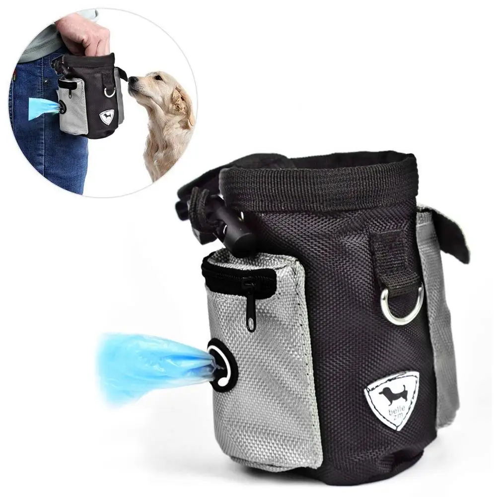 Mini BOLSA DE PREMIOS al aire libre para perro, Collar de Entrenamiento de mascotas, bolsa de aperitivos, organizador sencillo y práctico, suministros para mascotas, Verano