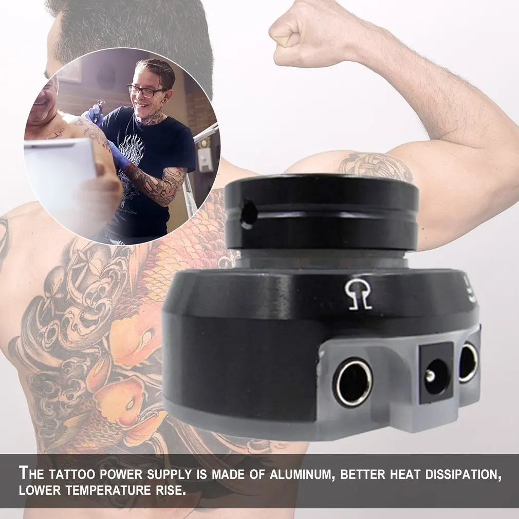 

110V EU Plug Rainbow Colorful Change Color Tattoo Power Supply Suitable for Tattoo Machine