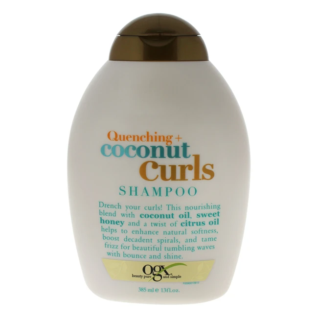 OGX + Coconut Krullen Shampoo door Organix voor Unisex-13 oz - AliExpress Schoonheid