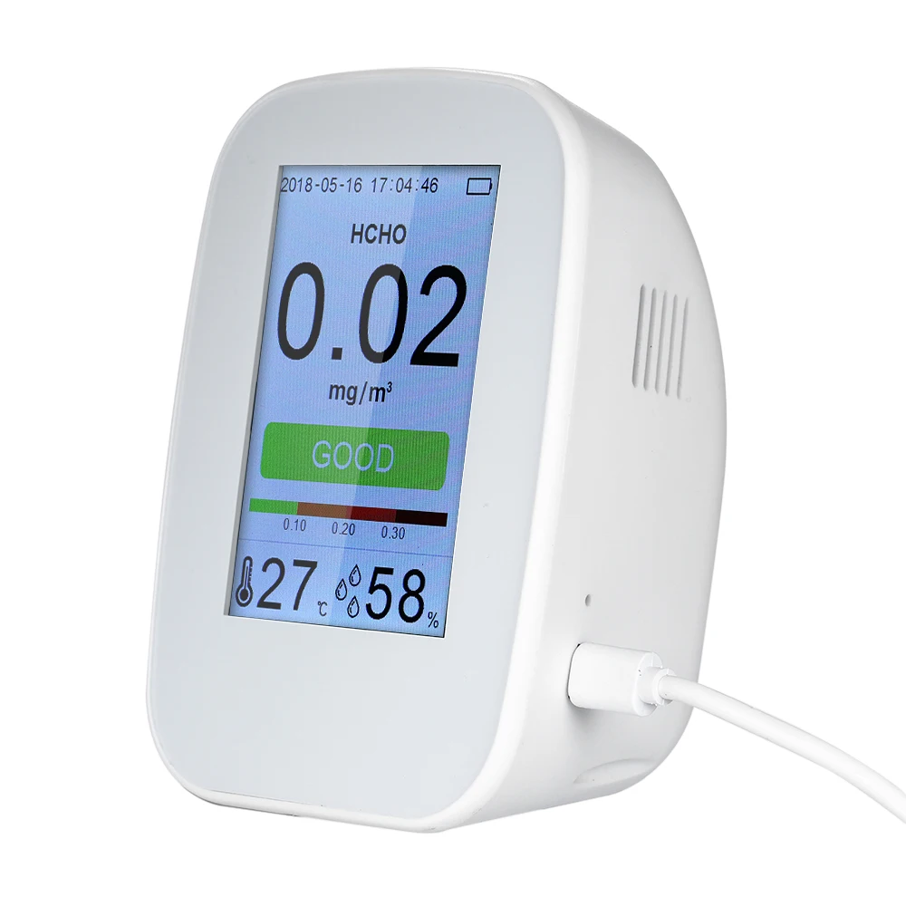

KKMOON D9-B Air Quality Monitor Indoor/Outdoor Digital PM2.5 Gas Analyzer TVOC Tester Temperature and Humidity Instrument