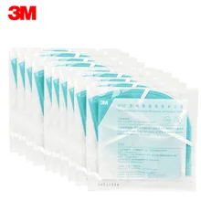 10 шт 3M 9132 N95 респиратор хирургические маска N95 защиты маска против вирус гриппа PM2.5 анти-дым, пыль маска